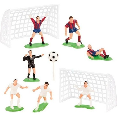 Fotbalové figurky 10ks, 5-6,5cm Dekora – Zboží Mobilmania