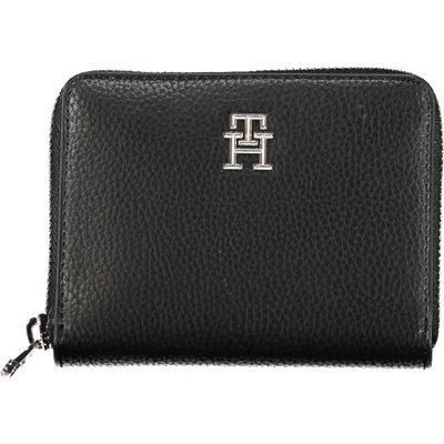 Tommy Hilfiger Портмоне дамско tommy hilfiger, Цвят Черен (aw0aw15276_nebds)