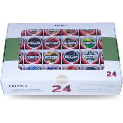 Frupka Pečený čaj darčekové balenie 24 x 60 ml
