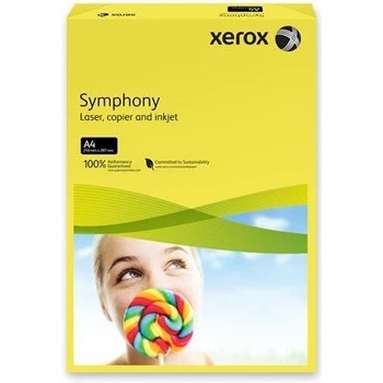Xerox Копирна хартия Xerox Symphony, Наситено жълта, 80 гр/м2, 500 листа (003R93952)