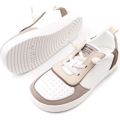 Muris detské barefoot tenisky muris nuuk junior taupe