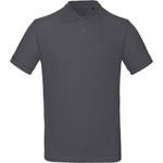 B&C Collection B&c inspire polo men / Мъжка поло тениска с къс ръкав от органичен памук - тъмносива xxl (01043067005)