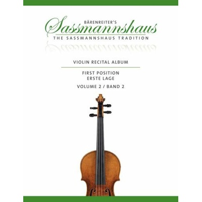 Violin Recital Album 2 13 prednesových skladieb pre husle a klavír