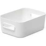 SMARTSTORE Пластмасова кутия за съхранение, 1, 5 литра, SMARTSTORE "Compact S", бяла 10610 (10610)