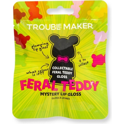 Trouble Maker Feral Teddy Mystery Plumping Lip Gloss lesk na pery so zväčšujúcim efektom 1,1 ml