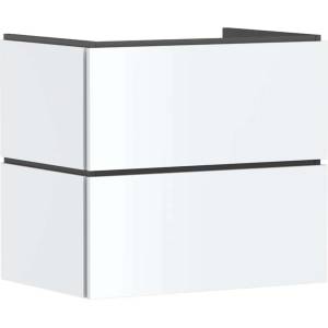 Hansgrohe Xilesa E - Шкаф за мивка, 62x68x47 см, 2 чекмеджета, матово бяло 54295700 (54295700)