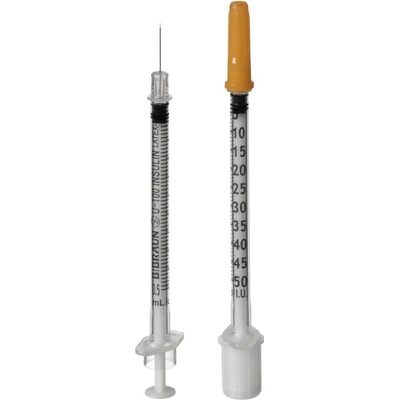 BBraun Omnican Inzulinová Stříkačka SGL 0,5 ml 30Gx12mm