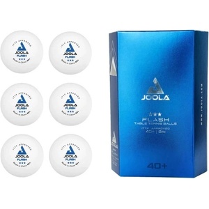 JOOLA Топчета за тенис на маса JOOLA Flash *** 6бр, бели