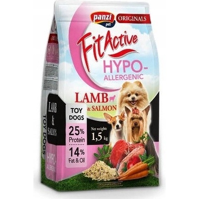 Fit Active ToyDogs velmi malé jehněčí lososové 1,5 kg