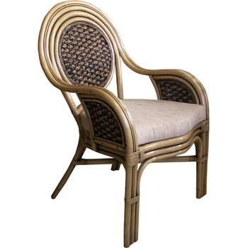 Image 1 of EX Home Стол EX Home модел Ratan Maraya VL, ратан, водна лилия