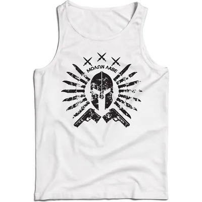 DRAGOWA Мъжки потник Ares, бял, 160 г/м2 (11479)