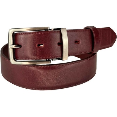 Penny Belts kožený opasek 35-020-2-95 bordó