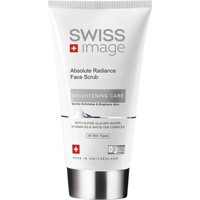 Swiss Image Brightening Care Absolute Radiance Face Scrub нежен ексфолиращ, освежаващ пилинг 150 мл