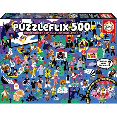 EDUCA Puzzleflix 500 dielov