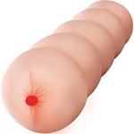 DreamToys Джобен силиконова анус "real stuff ass" 10 см. Кибер Кожа