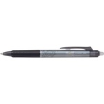 Pilot Химикалка с ролер, 0, 25 мм, изтриваема, с бутон, PILOT "Frixion Clicker", черна BLRT-FR5-B (BLRT-FR5-B)