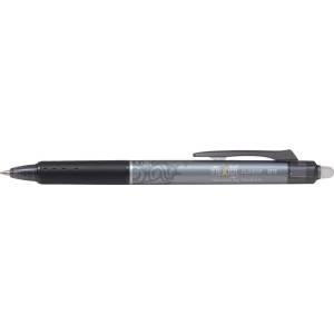 Pilot Химикалка с ролер, 0, 25 мм, изтриваема, с бутон, PILOT "Frixion Clicker", черна BLRT-FR5-B (BLRT-FR5-B)