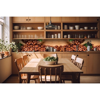 DIMEX ART s. r. o Фототапет за кухня - кафе 420 x 60 см