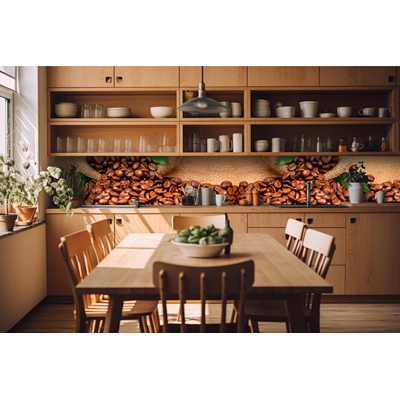 DIMEX ART Фототапет за кухня - кафе 420 x 60 см