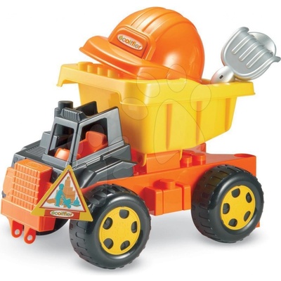 Écoiffier auto do piesku žlto-oranžové