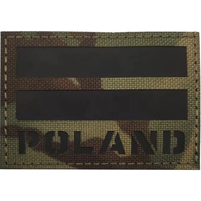 WARAGOD CP Camo Nášivka s vlajkou krajiny, Poľsko