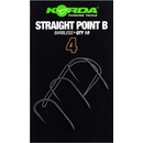 Korda Háčky Straight Point Barbless 10 ks vel.4