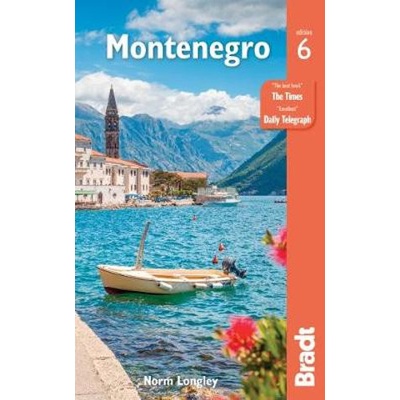 Bradt Travel Guides průvodce Montenegro 6. edice anglicky