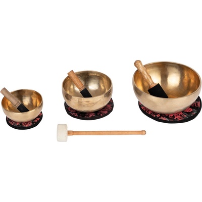 Bodhi Sada 3 zpívajících mís XL Ø 15 cm Ø 19 cm Ø 24 cm