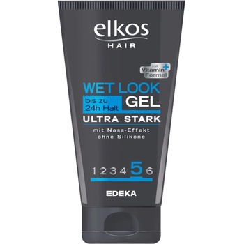 Elkos Wet Gel na vlasy ultra silný s efektem mokrých vlasů 150 ml