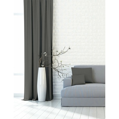 Zatemňovací závěsy antracit - Blackout - řasící stuha 5cm široká 153 – Zboží Dáma