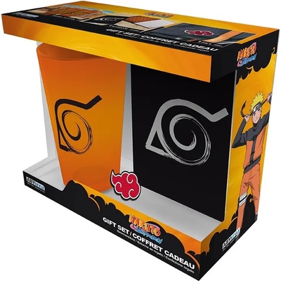 ABYstyle Подаръчен комплект ABYstyle Animation: Naruto Shippuden - Konoha Symbol (ABYPCK253)