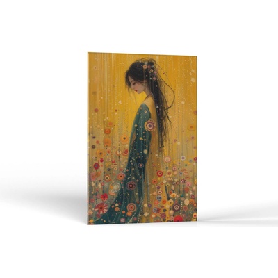 Abstrakt Ticho zlatých snov | Obrazy Vintessia Rozmery obdĺžnik: 70x105