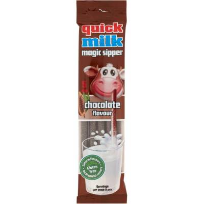 Amylon Quick Milk Magická brčka do mléka čokoláda 5 x 6 g
