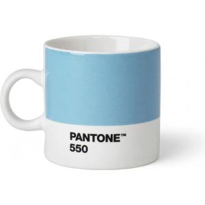 Pantone Светлосиня порцеланова чаша за еспресо 120 ml Light Blue 550 - Pantone (101040550)