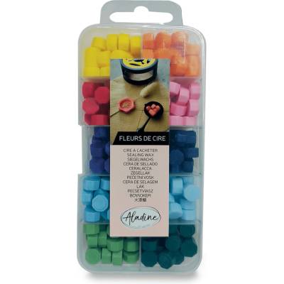 Aladine Pečetní vosk granulovaný zářivé barvy – Zboží Dáma