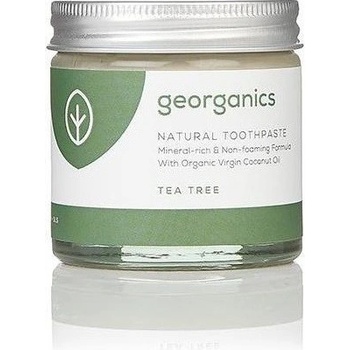 georganics Zubní pasta plná minerálů Tea Tree zelený čaj 60 ml
