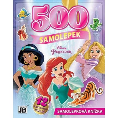 Jiri Models Velká samolepková knížka 500 Disney Princezny – Zboží Dáma