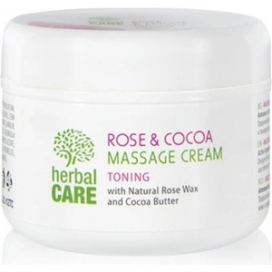 Bulgarian Rose Karlovo Herbal Care - Тонизиращ Масажен Крем С Роза И Какао 240мл