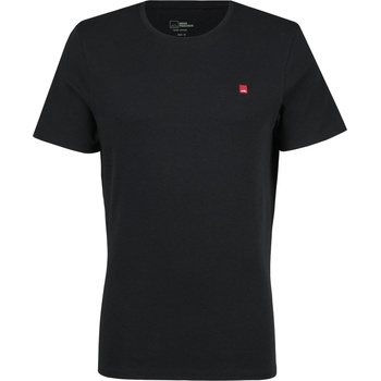 Bergfreunde Мъжка тениска Bergfreunde Hemp30 Bergfreunde Tee Patch T-shirt - Black (216-6102-0112)