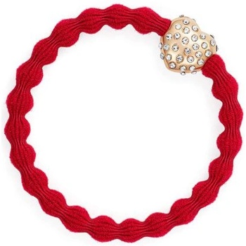 By Eloise London Bling Charms Diamanté Bubble Heart гривна / ластик за коса