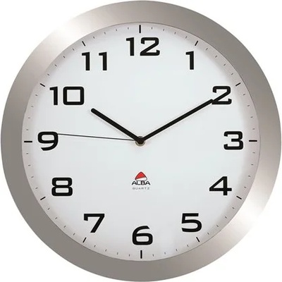 Alba Стенен часовник, 38 cm, ALBA "Horissimo", сребро HORISSIMO M (HORISSIMO M)