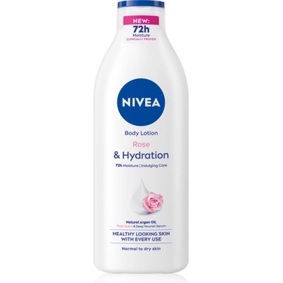 Nivea Rose Touch хидратиращо мляко за тяло 400ml