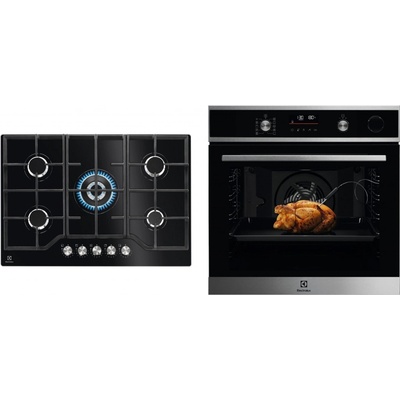 Set Electrolux EOC6H76X PRO SteamCrisp + 600 PRO StepPower KGG75362K