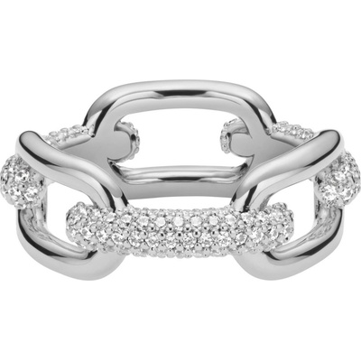Daniel Wellington prsten ocelový Crystal Link DW00400616