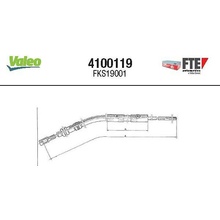 Tazne lanko, ovladani spojky FTE 4100119