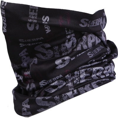 Sherpa Blizzard multifunkční šátek black II černá