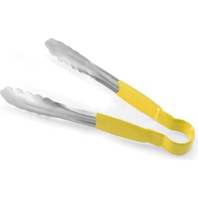 HENDI Servírovací kleště HACCP 250 mm, HENDI, Žlutá, (L)250mm
