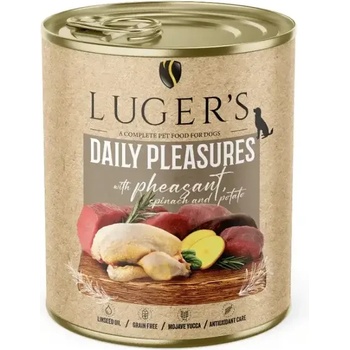 Luger’s Superfood Luger`s Dog храна за кучета с фазан и картофи, 800gr