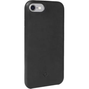 Twelve South Relaxed Leather Clip - кожен (естествена кожа) кейс за iPhone SE (2022), iPhone SE (2020), iPhone 8, iPhone 7 (черен)