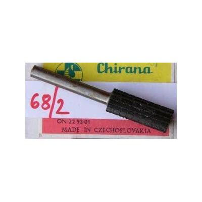Technická fréza 68/2 HSS s válcovou stopkou , Chirana 229310-068/2